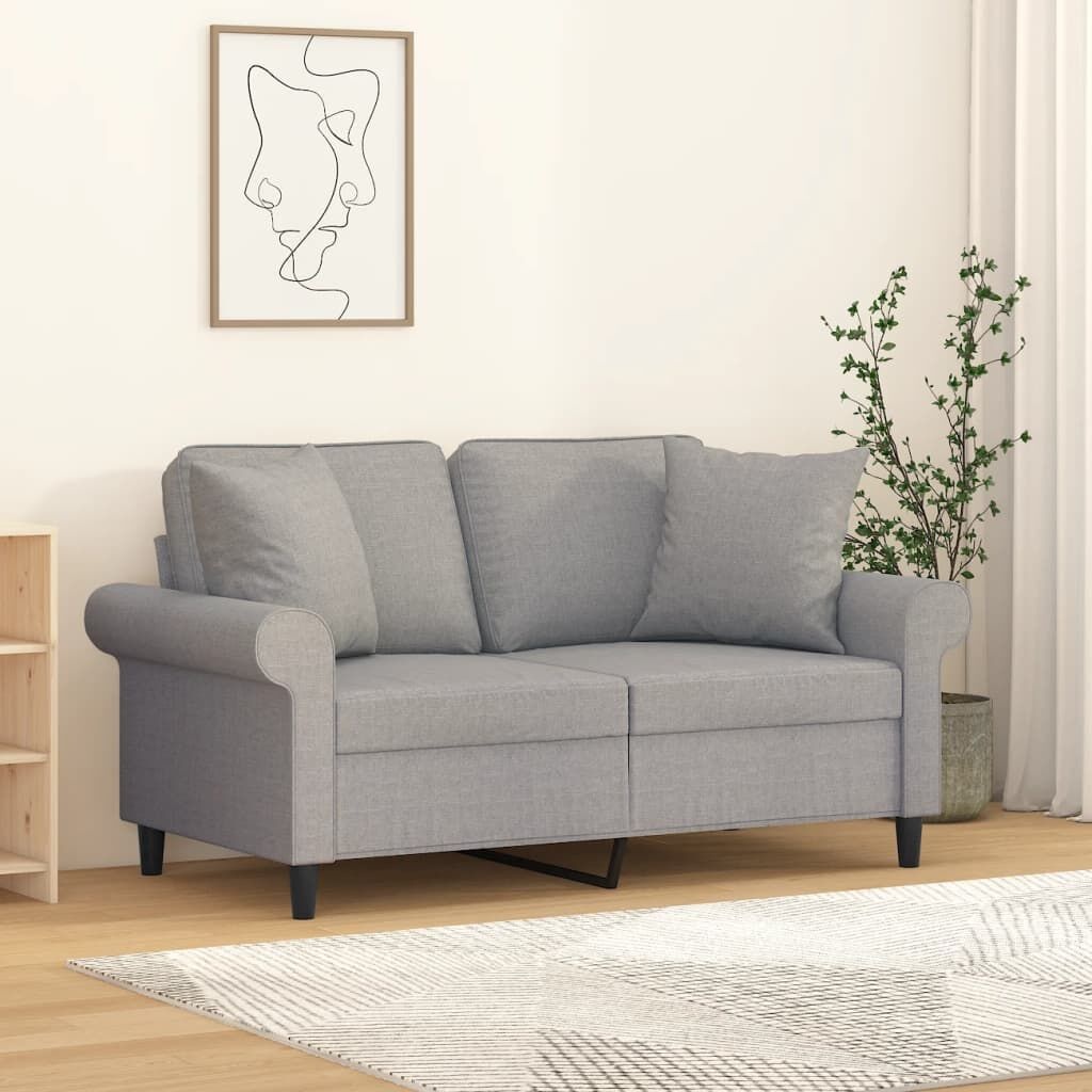 vidaXL Sierkussens 2 st Lichtgrijs 40x40 - 47% Korting!