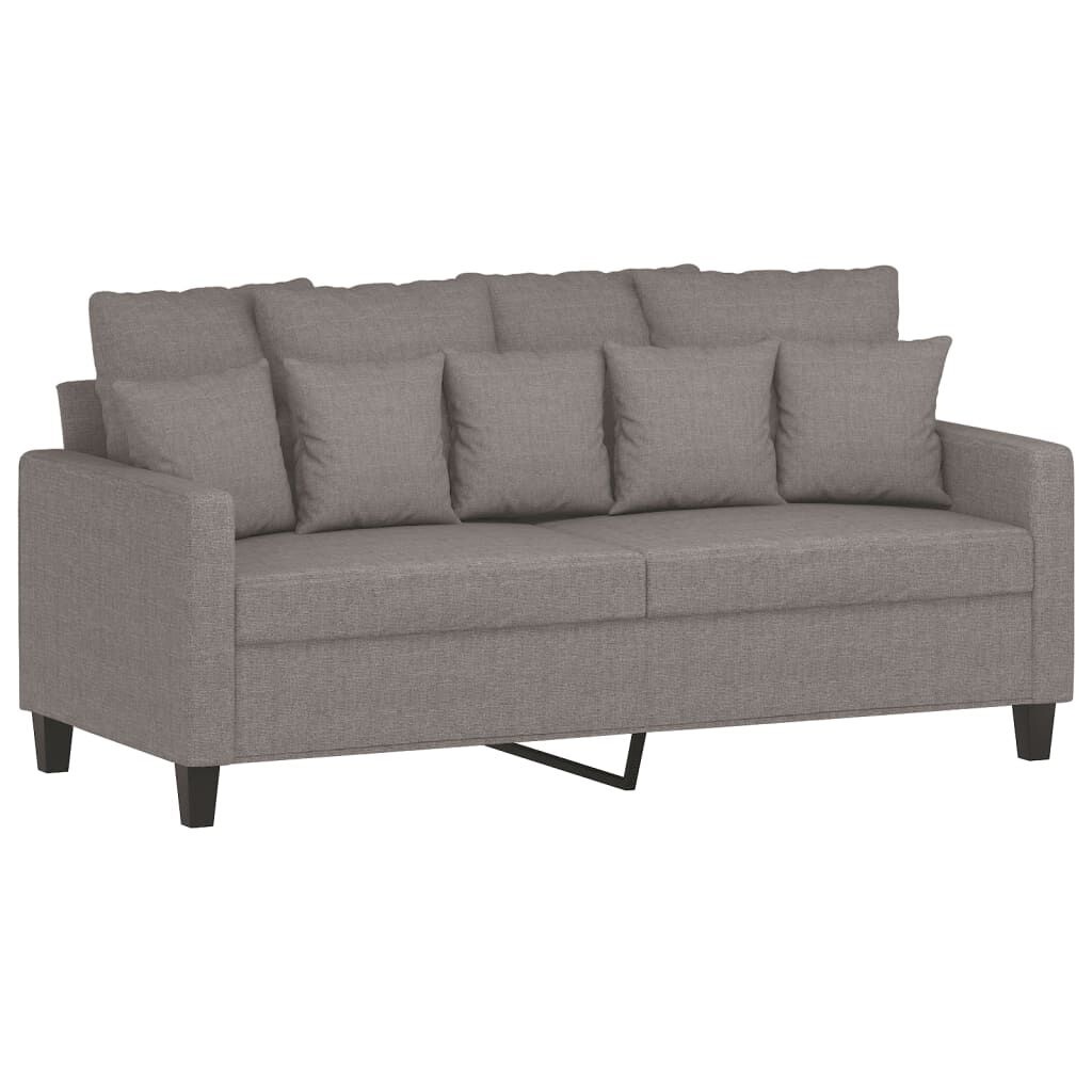 VidaXL Tweezitsbank Taupe - 140cm - 42% Korting!