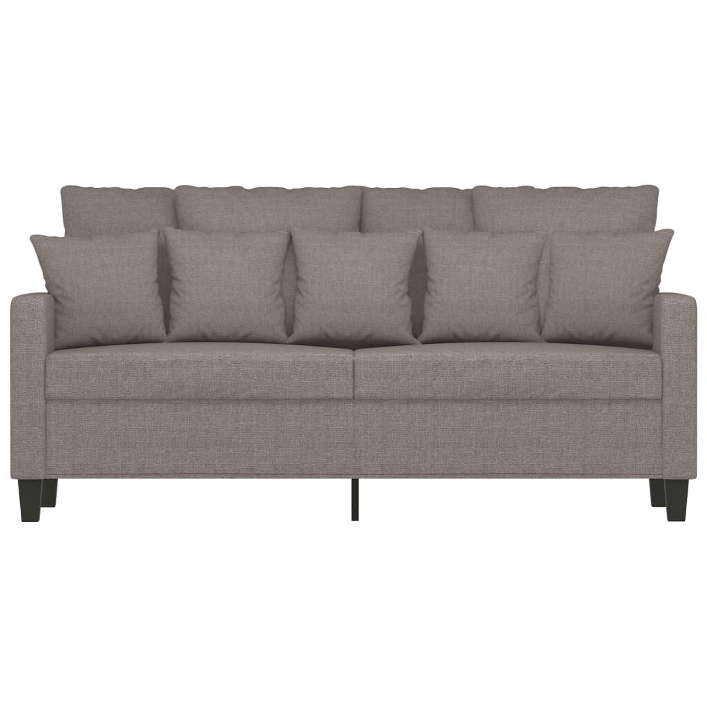 VidaXL Tweezitsbank Taupe - 140cm - 42% Korting!