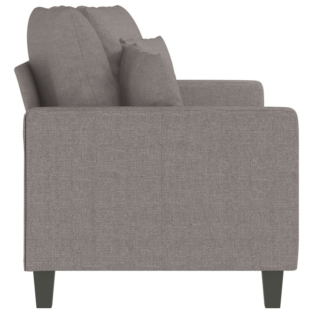 VidaXL Tweezitsbank Taupe - 140cm - 42% Korting!
