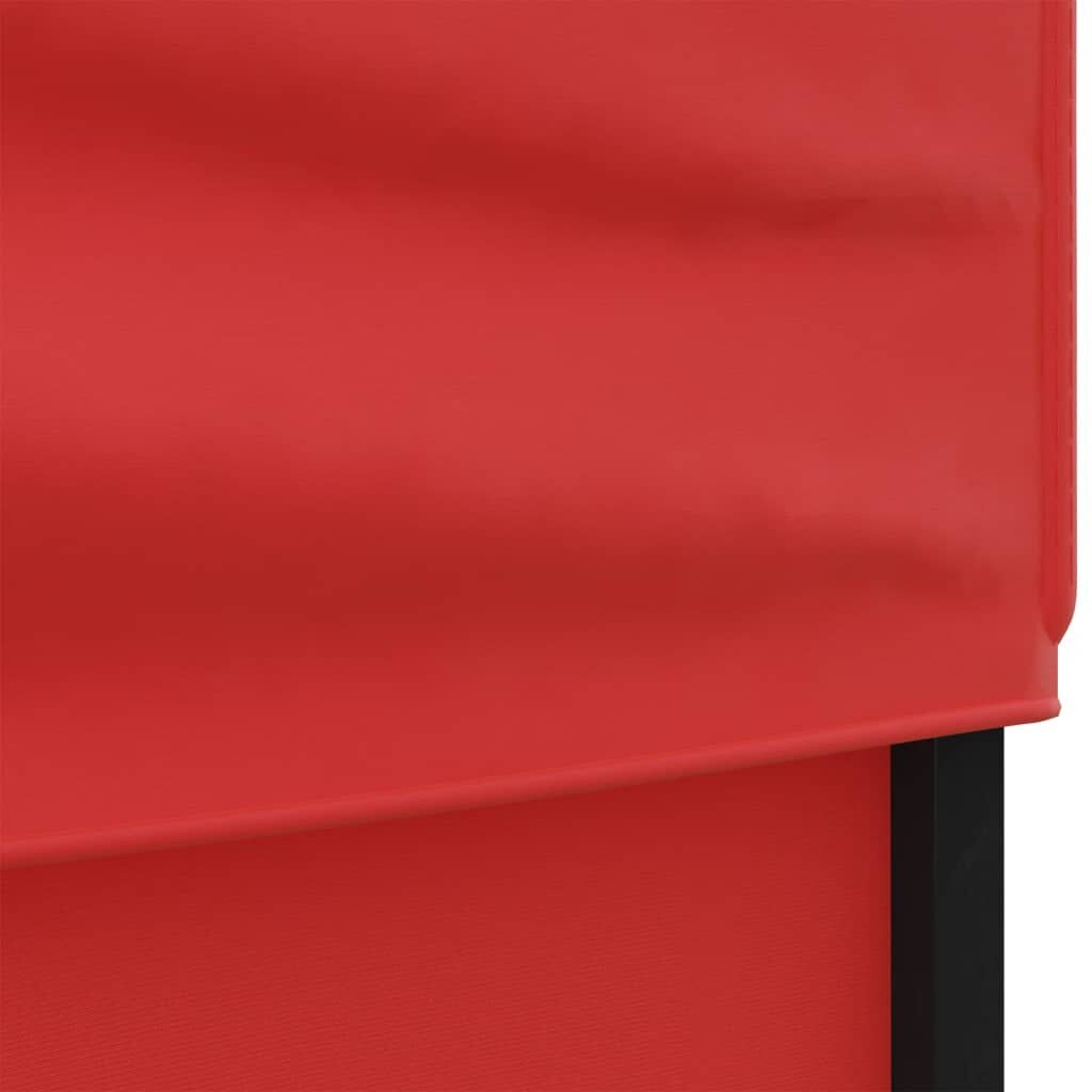 Partytent Inklapbaar 2x2m Rood -35%! Retourtje Deal