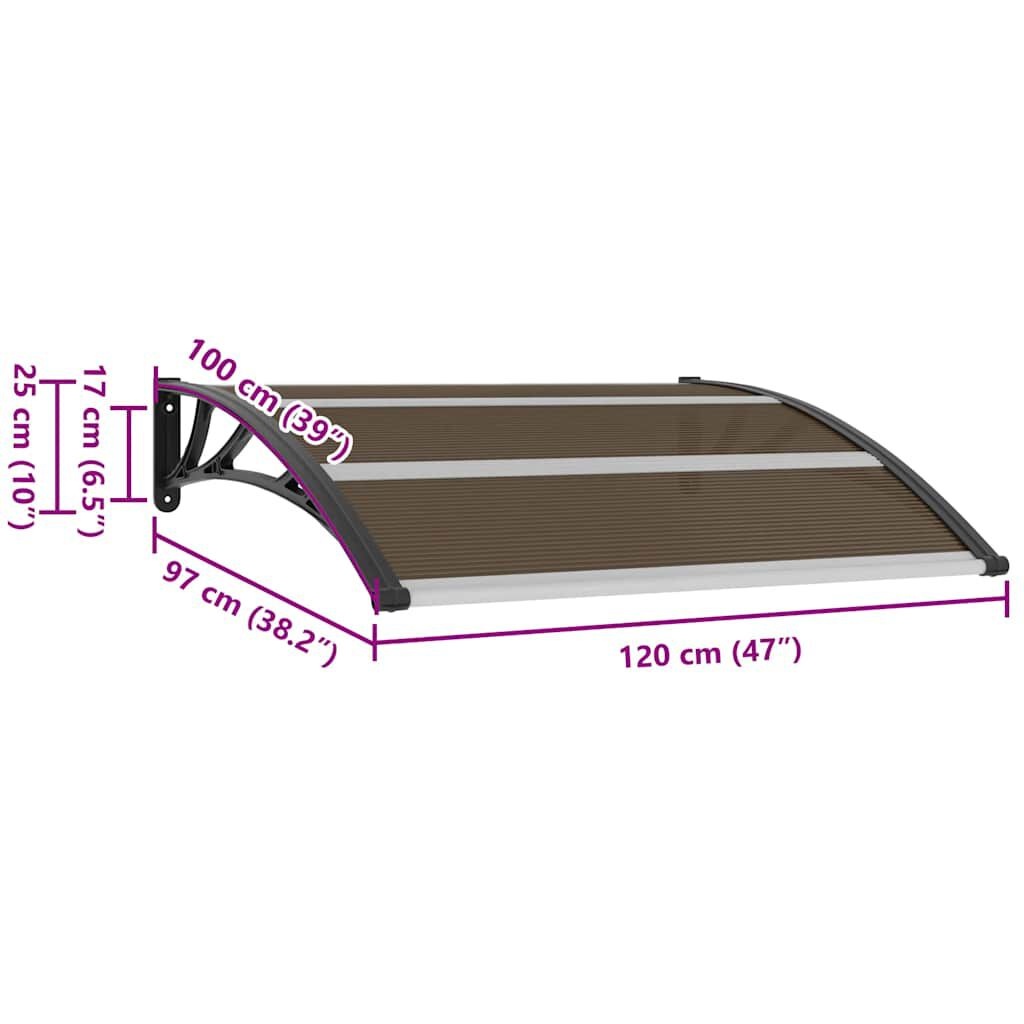 vidaXL Deurluifel 120x100cm Zwart - 35% Korting!