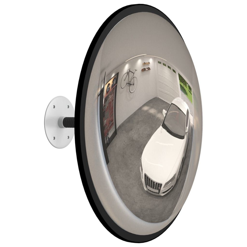 vidaXL Verkeersspiegel Ø40cm Zwart - 53% Korting!