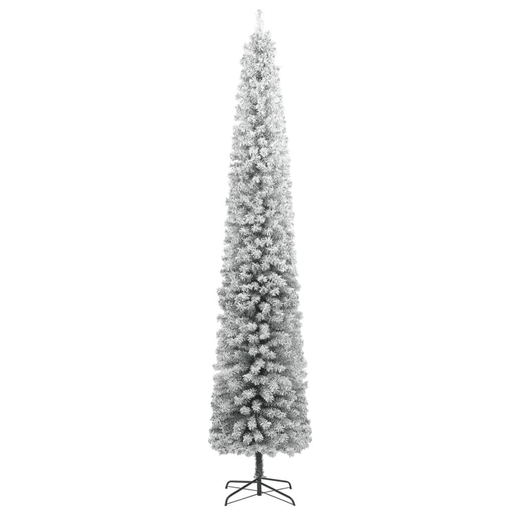 Kunstkerstboom Smal 300cm met Sneeuw - 41% Korting!