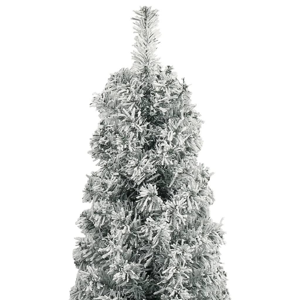 Kunstkerstboom Smal 300cm met Sneeuw - 41% Korting!