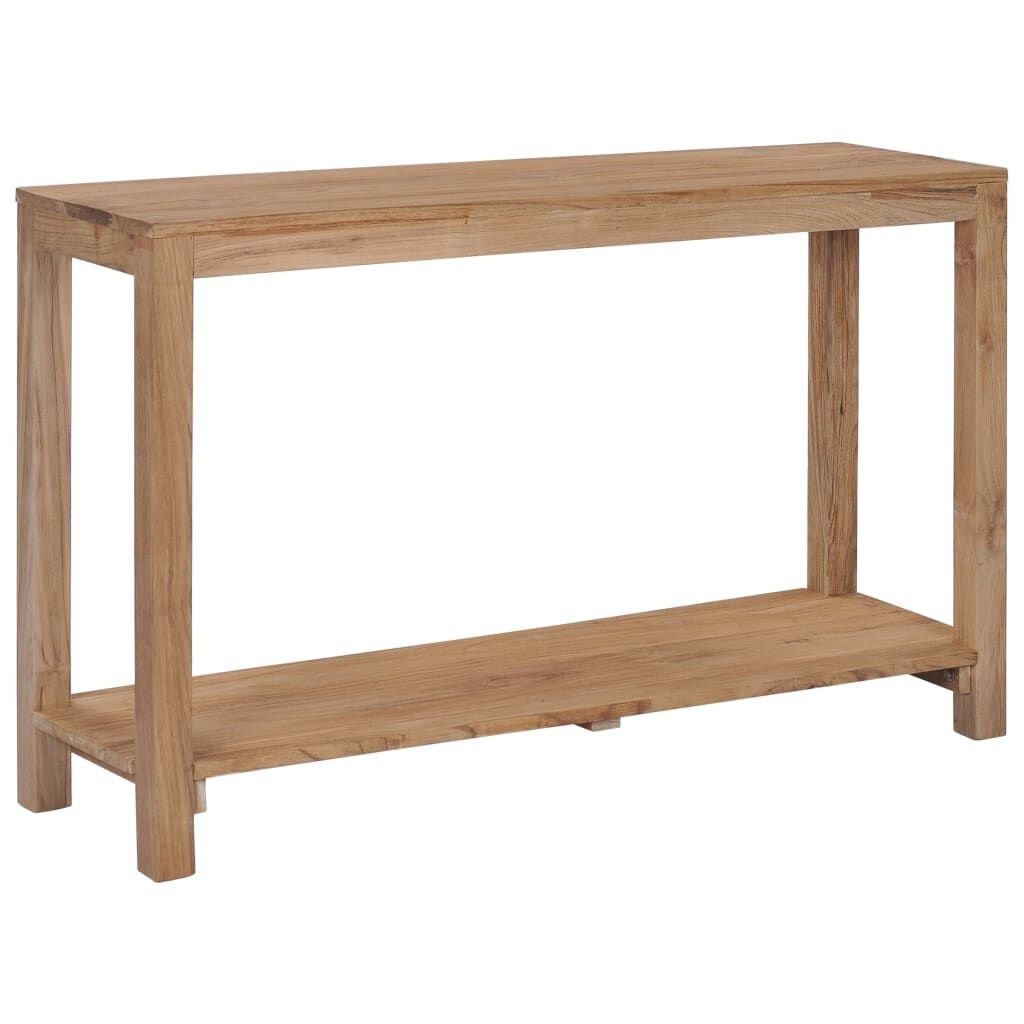 VidaXL Wandtafel Teakhout 120cm - 35% Korting!