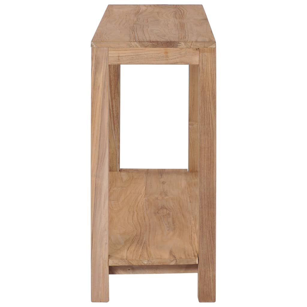 VidaXL Wandtafel Teakhout 120cm - 35% Korting!