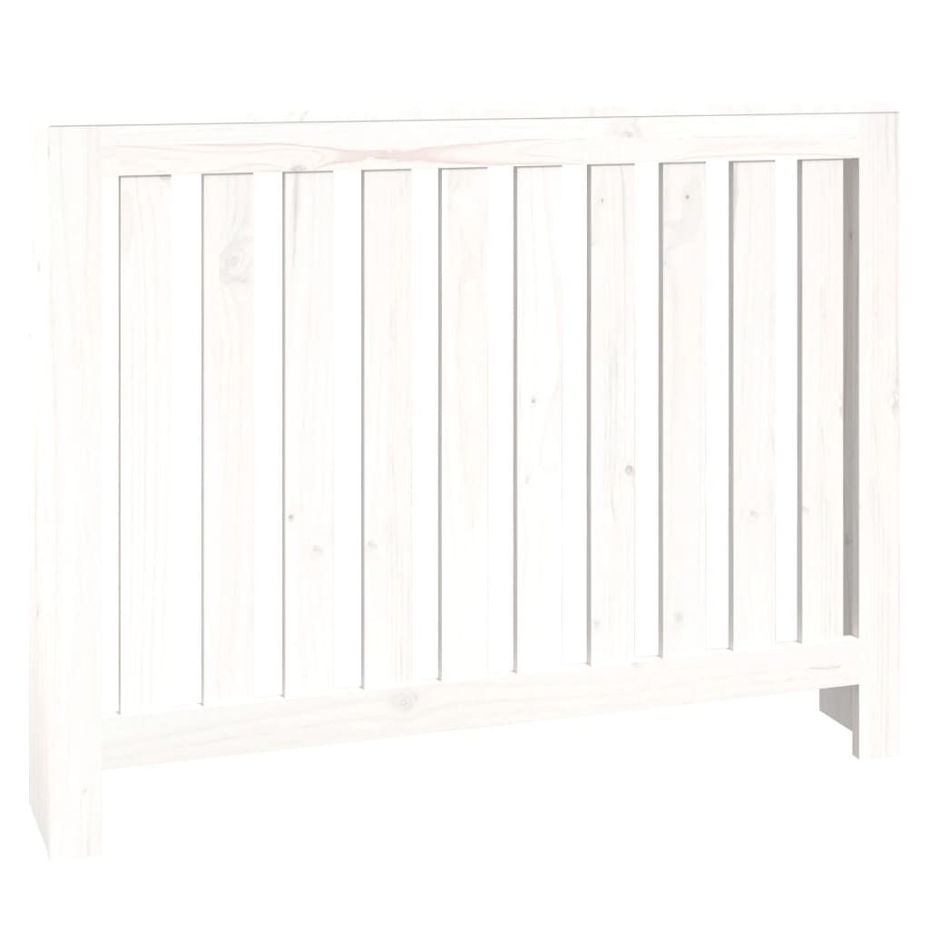 Radiatorombouw Grenenhout Wit 108cm - 42% Korting!