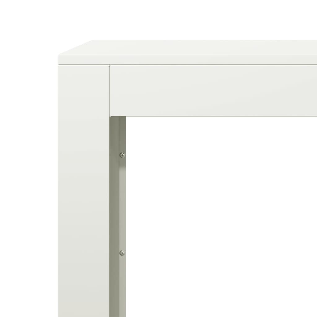 vidaXL Haardhoutrek Wit 100x40x100cm - 35% Korting!