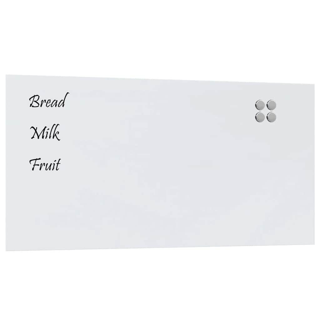 Magneetbord Wit Glas 100x50cm - 35% Korting!