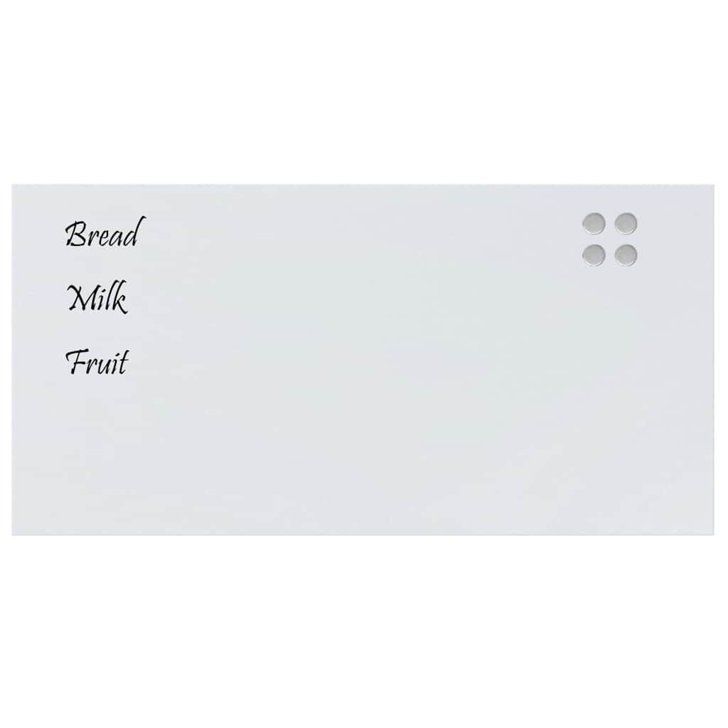 Magneetbord Wit Glas 100x50cm - 35% Korting!