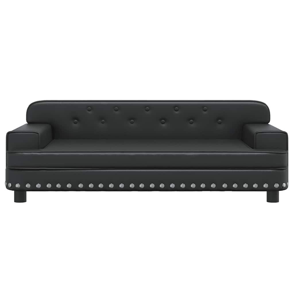 vidaXL Hondenmand Kunstleer Zwart - 42% Korting!