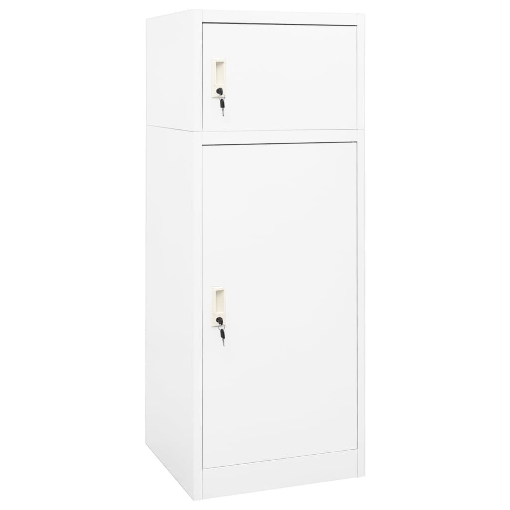 vidaXL Zadelkast Wit 53x53x140cm - 35% Korting!