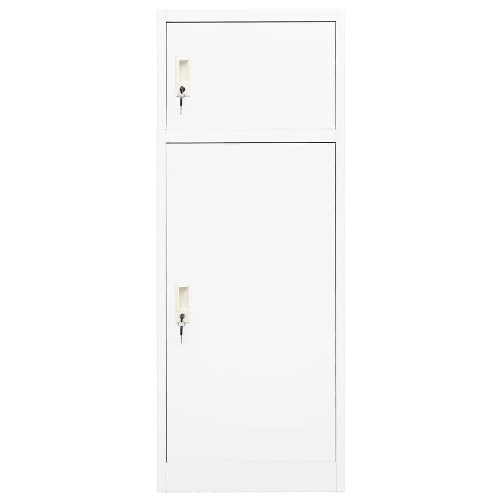 vidaXL Zadelkast Wit 53x53x140cm - 35% Korting!