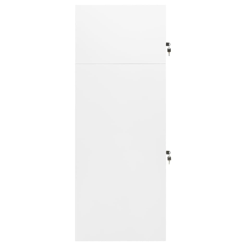 vidaXL Zadelkast Wit 53x53x140cm - 35% Korting!