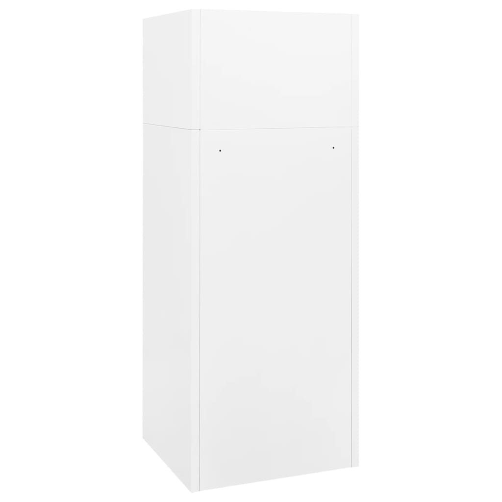 vidaXL Zadelkast Wit 53x53x140cm - 35% Korting!