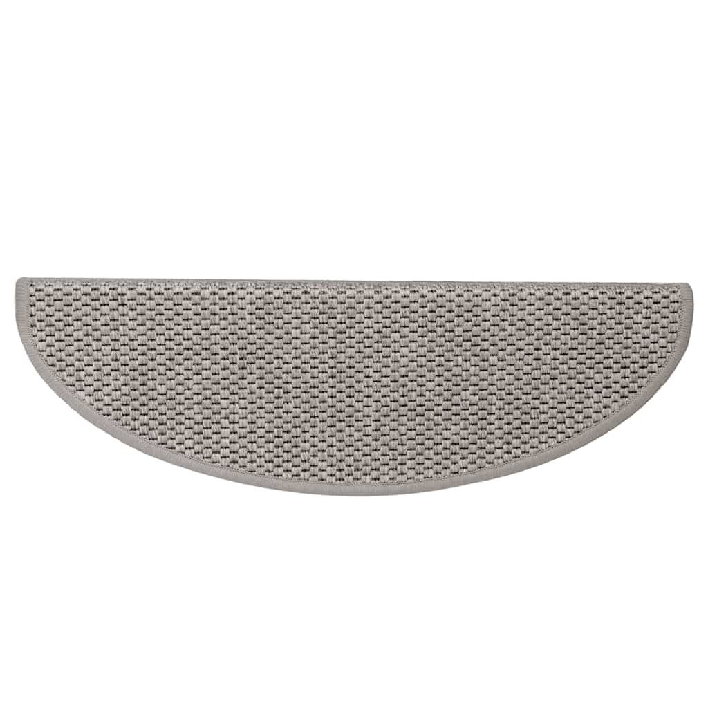 VidaXL Trapmatten (15 st) Zilver - Sisal Look - 41% Korting!