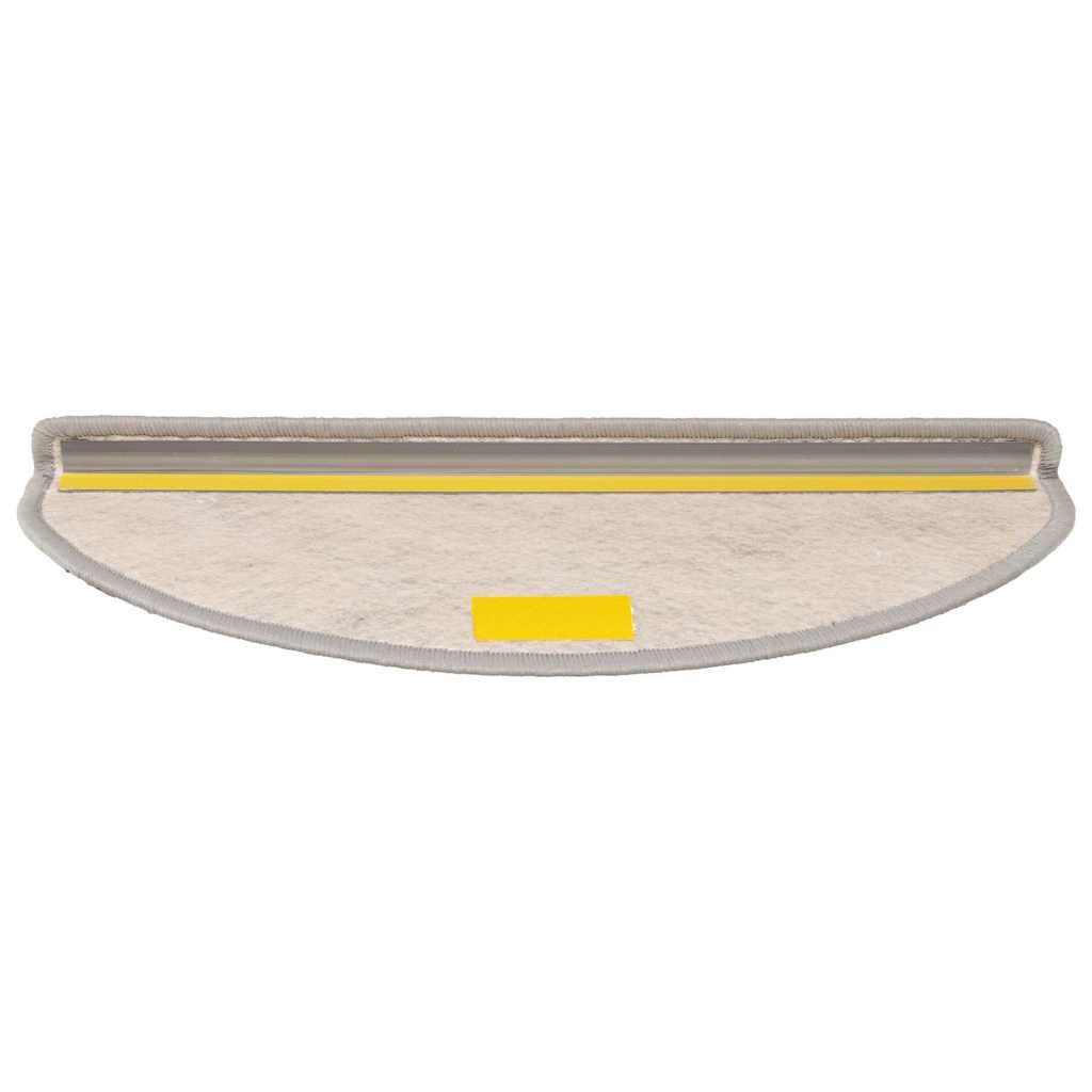 VidaXL Trapmatten (15 st) Zilver - Sisal Look - 41% Korting!