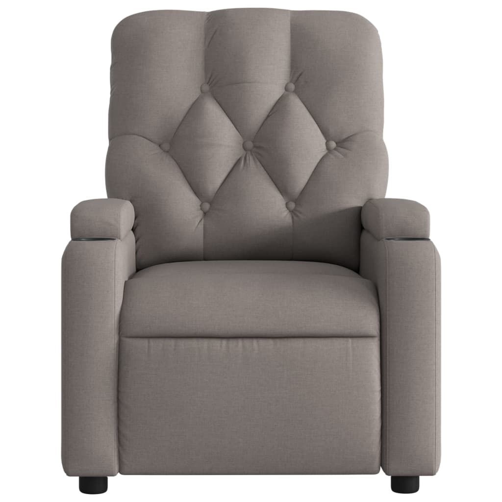 Verstelbare Fauteuil Taupe - 42% Korting! Zo Goed Als Nieuw!
