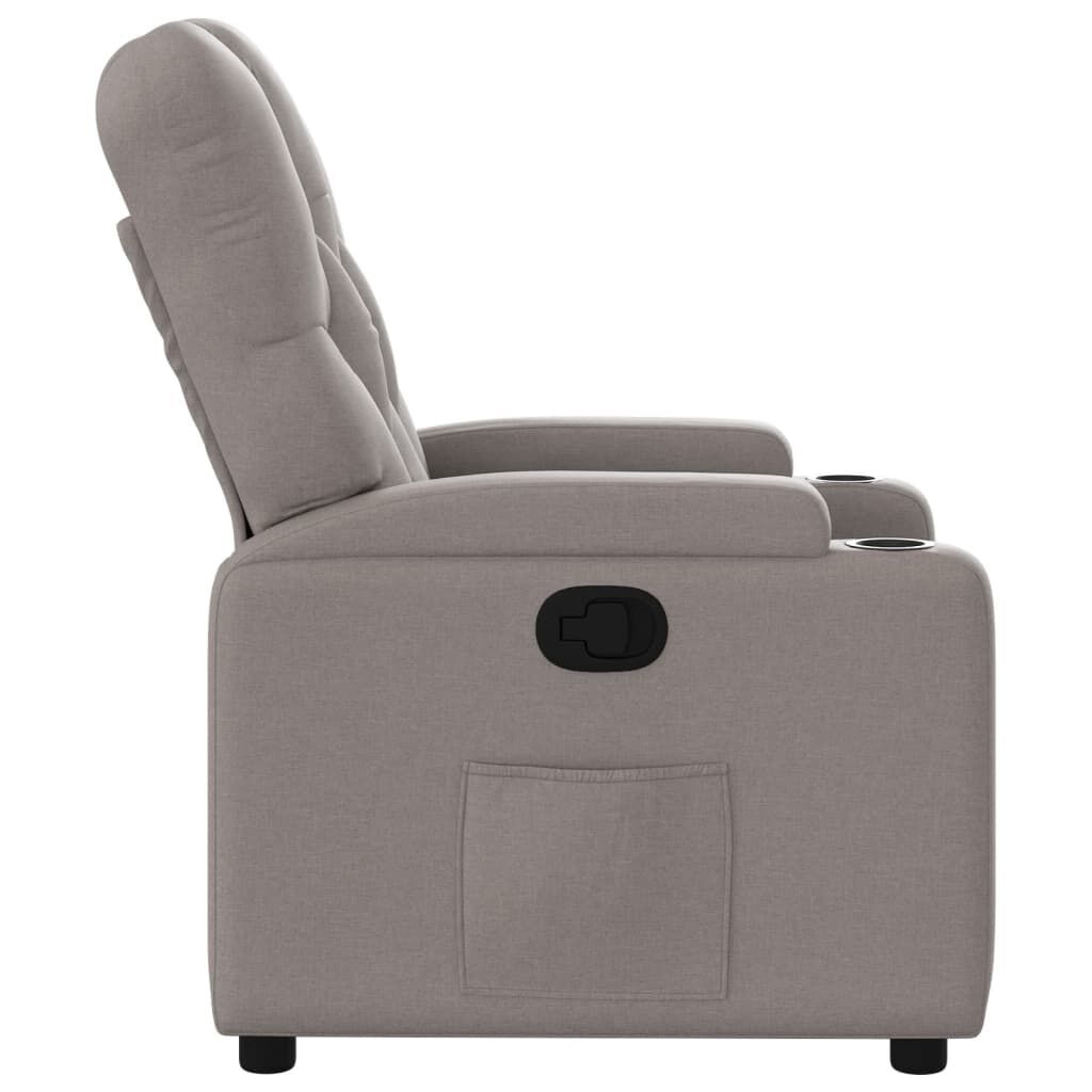 Verstelbare Fauteuil Taupe - 42% Korting! Zo Goed Als Nieuw!