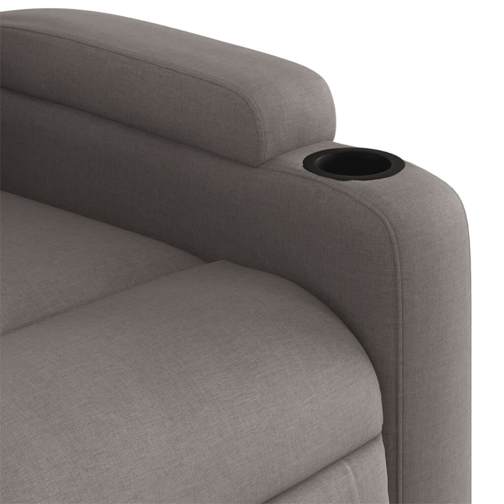 Verstelbare Fauteuil Taupe - 42% Korting! Zo Goed Als Nieuw!