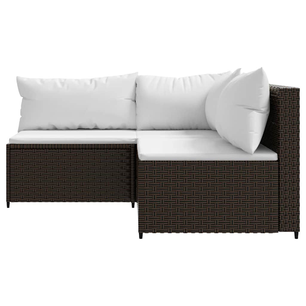 VidaXL Loungeset Bruin - 35% Korting! Nieuw, lichte verpakkingsschade