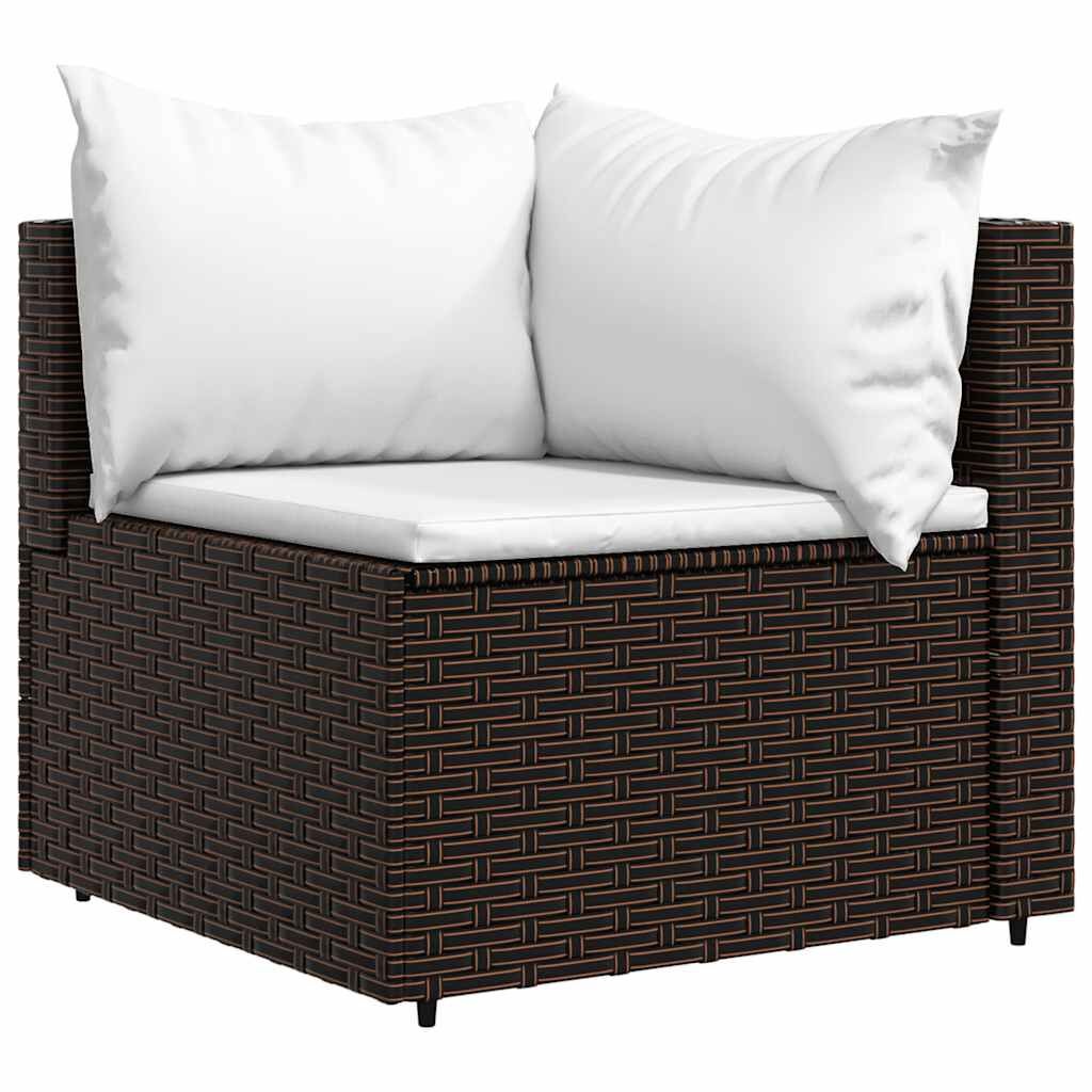VidaXL Loungeset Bruin - 35% Korting! Nieuw, lichte verpakkingsschade