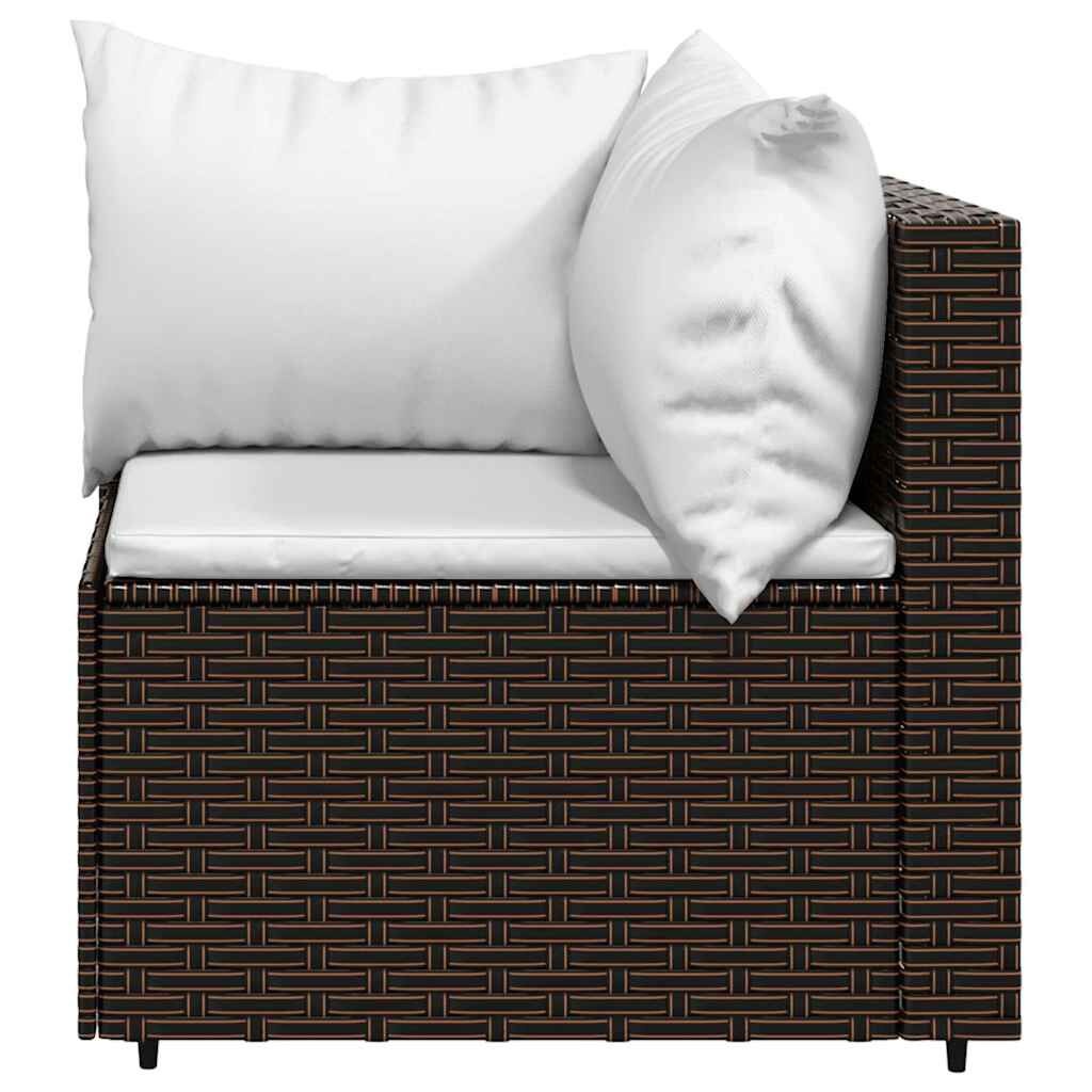 VidaXL Loungeset Bruin - 35% Korting! Nieuw, lichte verpakkingsschade
