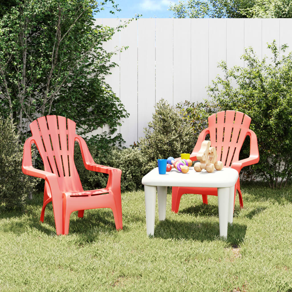 VidaXL Kindertuinstoelen (2 st) Hout-look - 35% Korting!