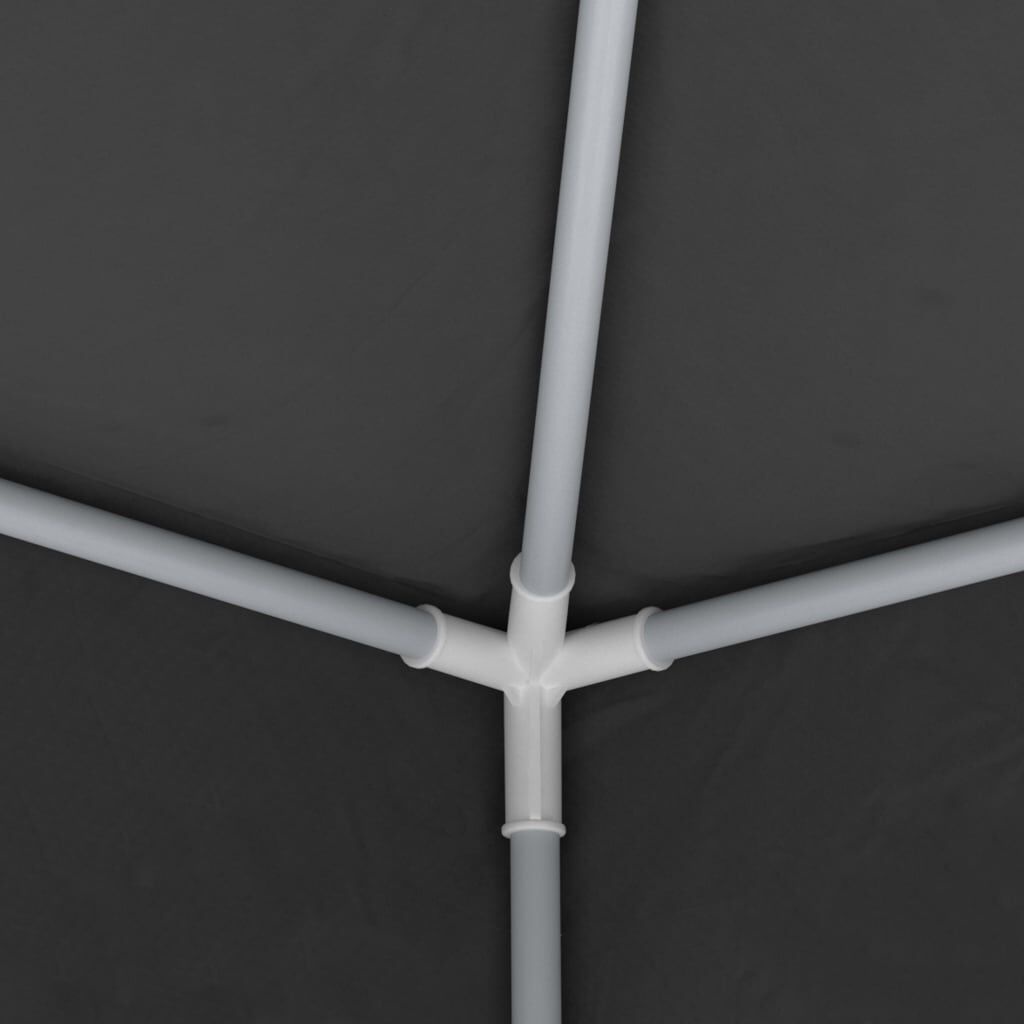 Partytent 2.5x2.5m Antraciet - 35% Korting! Zo Goed Als Nieuw!