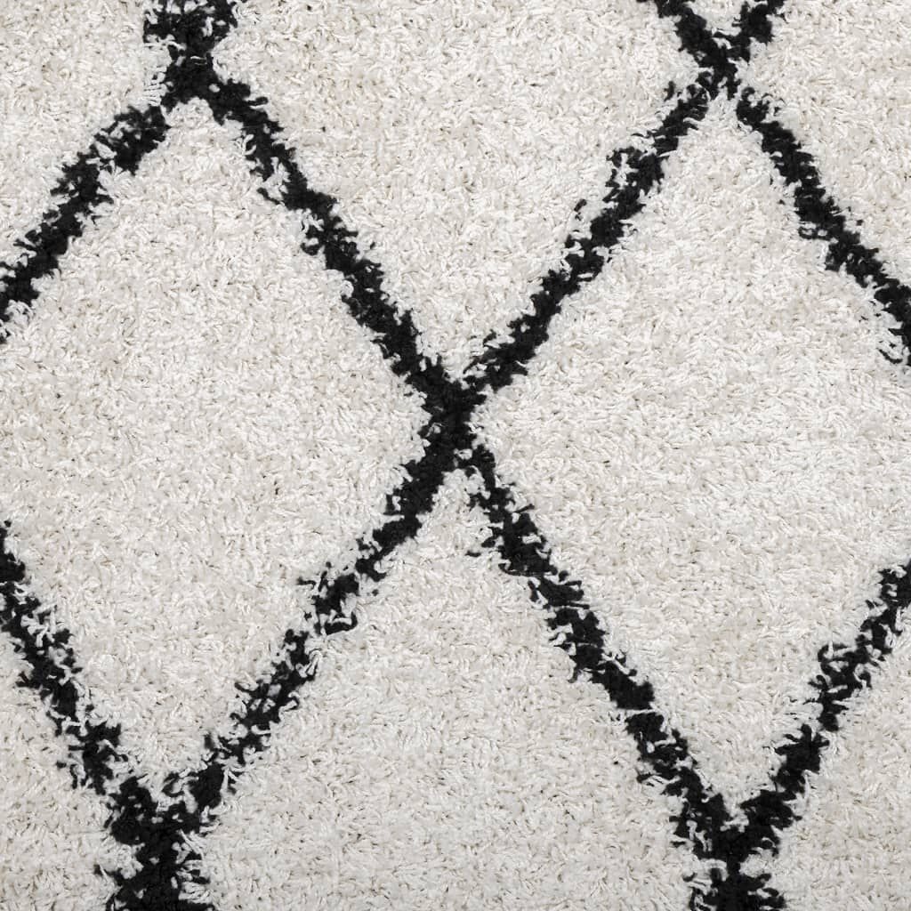vidaXL PAMPLONA Vloerkleed 200x280 Crème/Zwart -35%