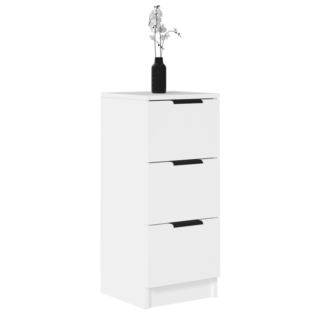 vidaXL Dressoirs (2x) Wit Hout - 35% Korting!