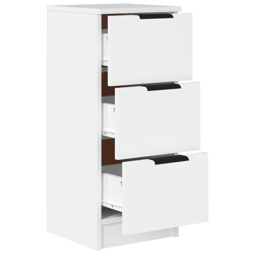 vidaXL Dressoirs (2x) Wit Hout - 35% Korting!