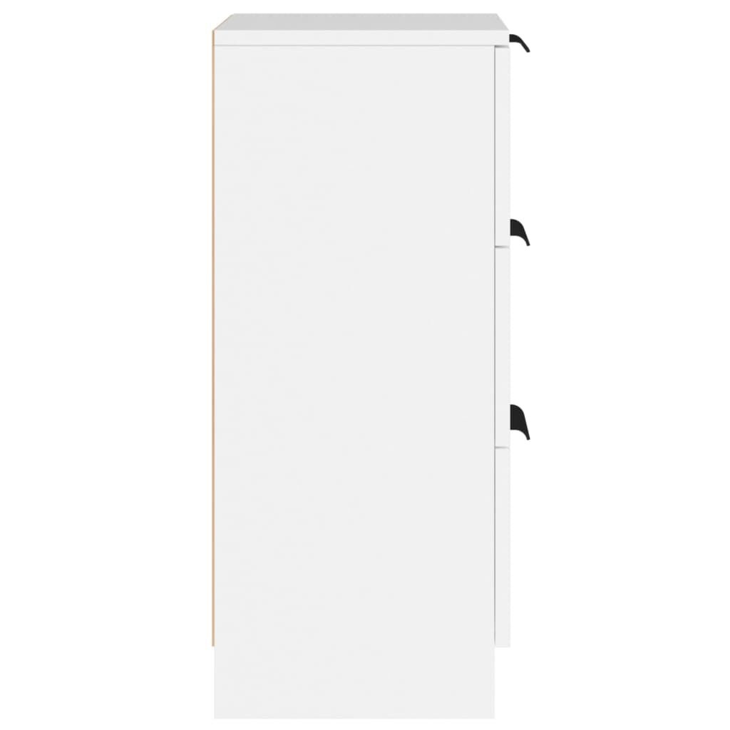 vidaXL Dressoirs (2x) Wit Hout - 35% Korting!