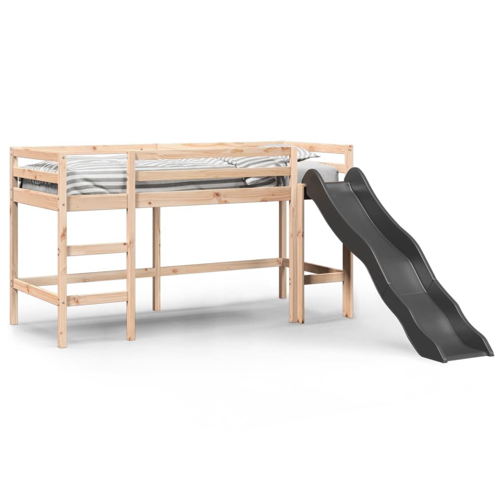 Kinderhoogslaper Grenenhout 90x200cm -35% Korting! (Ongeopend)