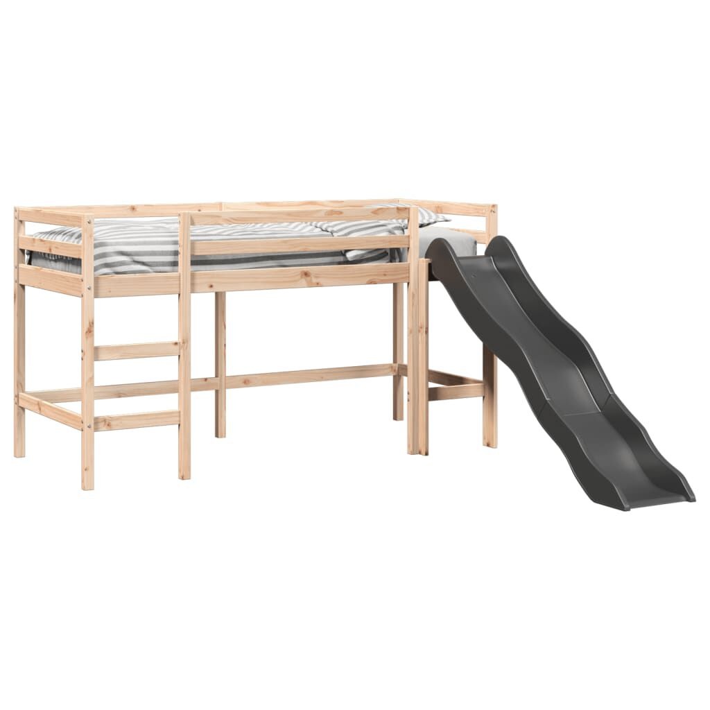 Kinderhoogslaper Grenenhout 90x200cm -35% Korting! (Ongeopend)