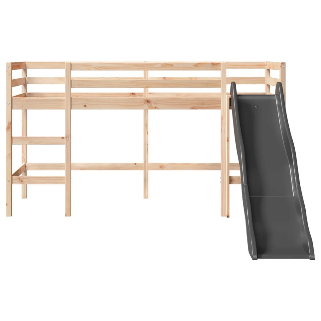 Kinderhoogslaper Grenenhout 90x200cm -35% Korting! (Ongeopend)