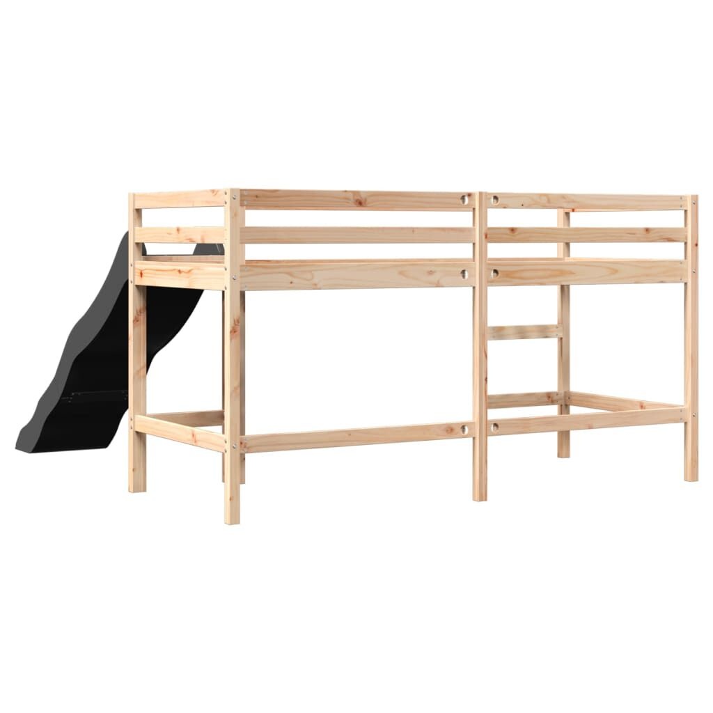 Kinderhoogslaper Grenenhout 90x200cm -35% Korting! (Ongeopend)