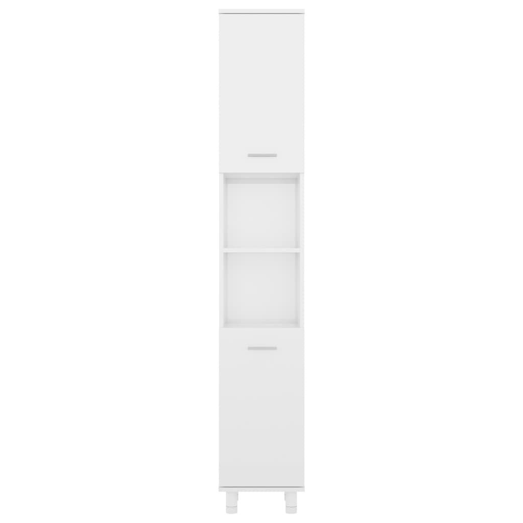 vidaXL Badkamerkast Wit Hoogglans - NU 35% Korting!