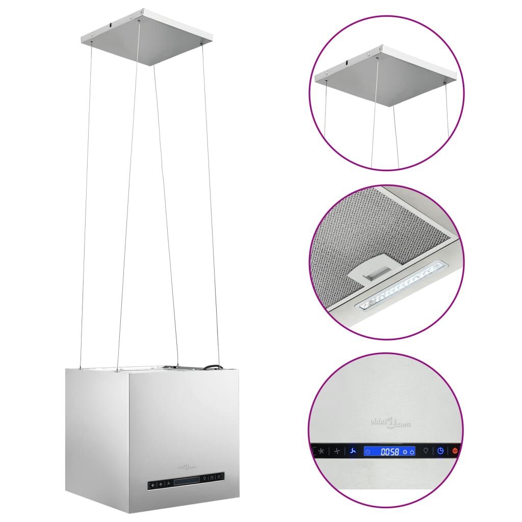 vidaXL Hangende Afzuigkap RVS - 37cm - 41% Korting!