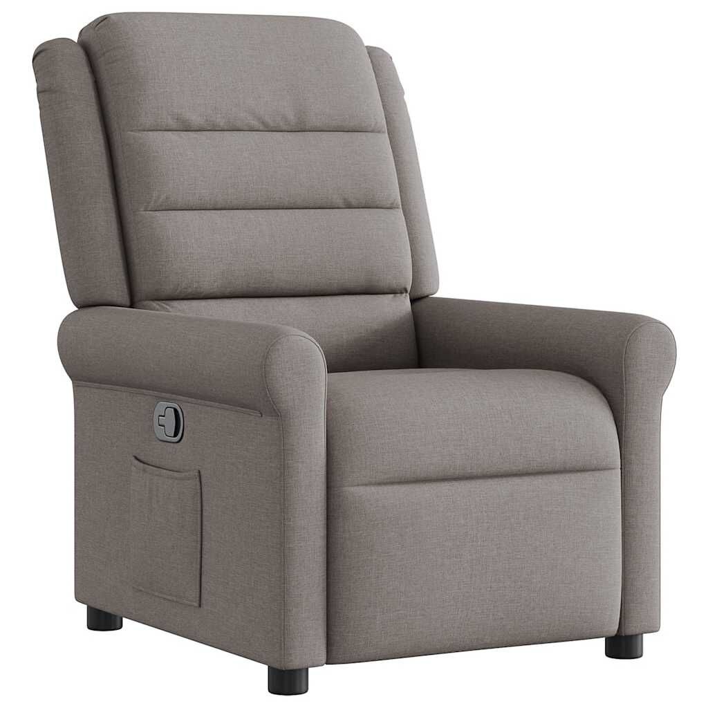 Verstelbare Fauteuil Taupe - 35% Korting! Comfort & Stijl