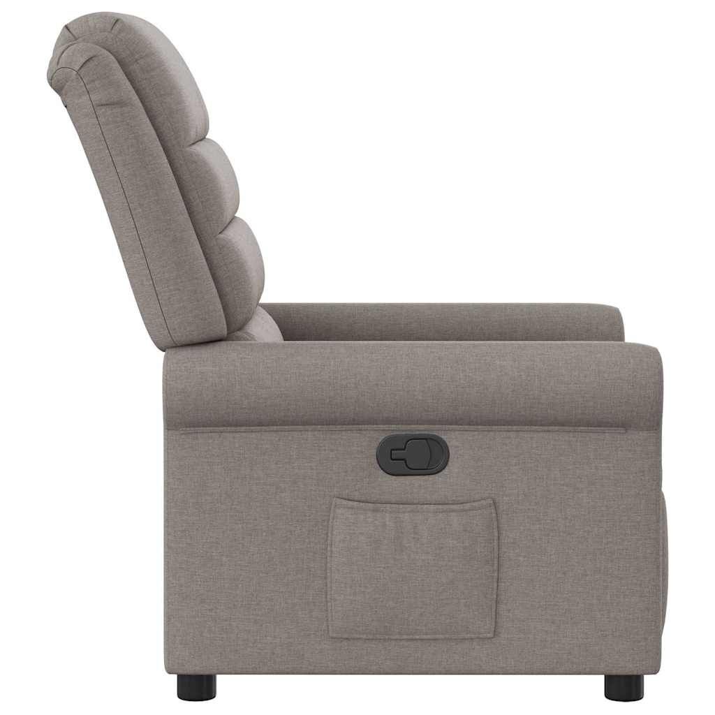 Verstelbare Fauteuil Taupe - 35% Korting! Comfort & Stijl