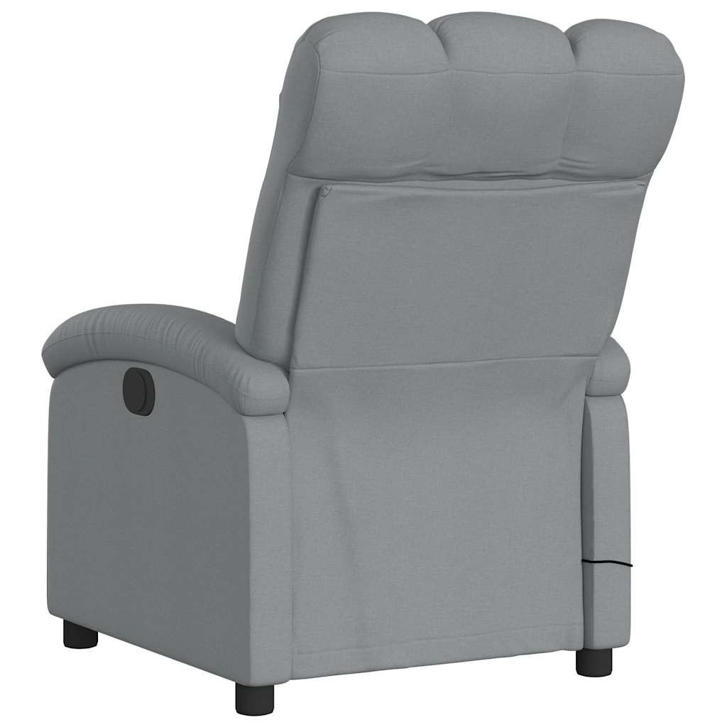 VidaXL Massagestoel Lichtgrijs - 35% Korting!
