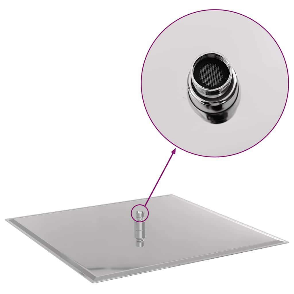 Regendouchekop Vierkant 50x50 RVS - 47% Korting!