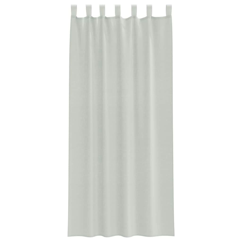 VidaXL Voile Gordijnen Lichtgrijs 140x225cm - 35% Korting!