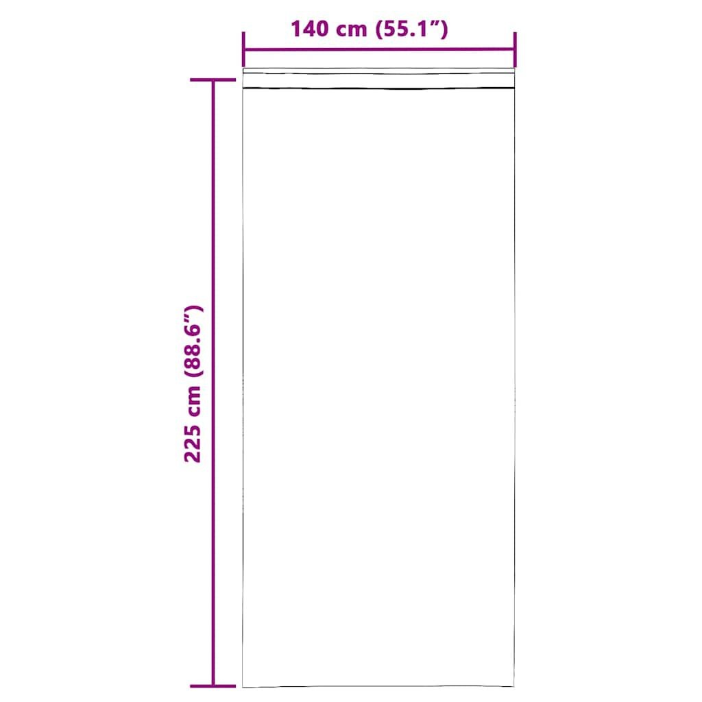 VidaXL Voile Gordijnen Lichtgrijs 140x225cm - 35% Korting!