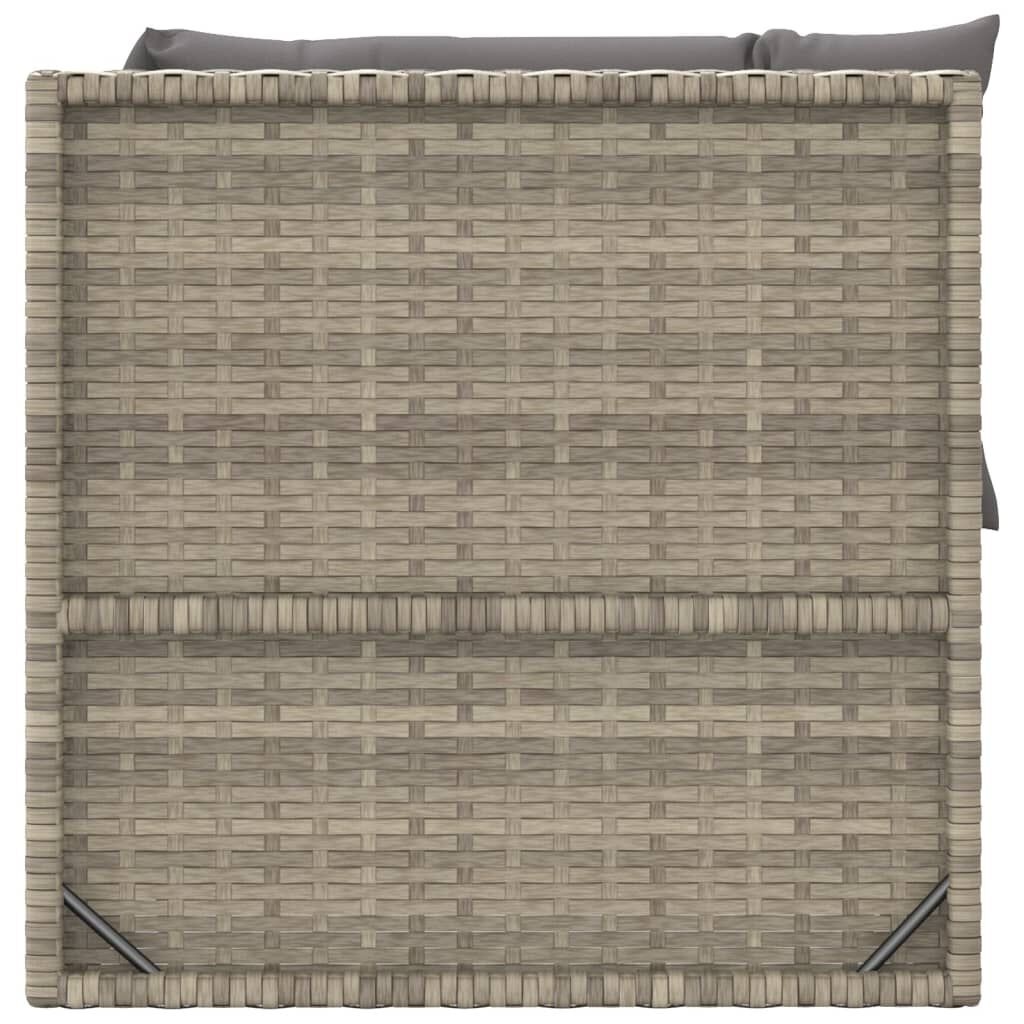 vidaXL Loungeset 3-delig Grijs - 35% Korting!