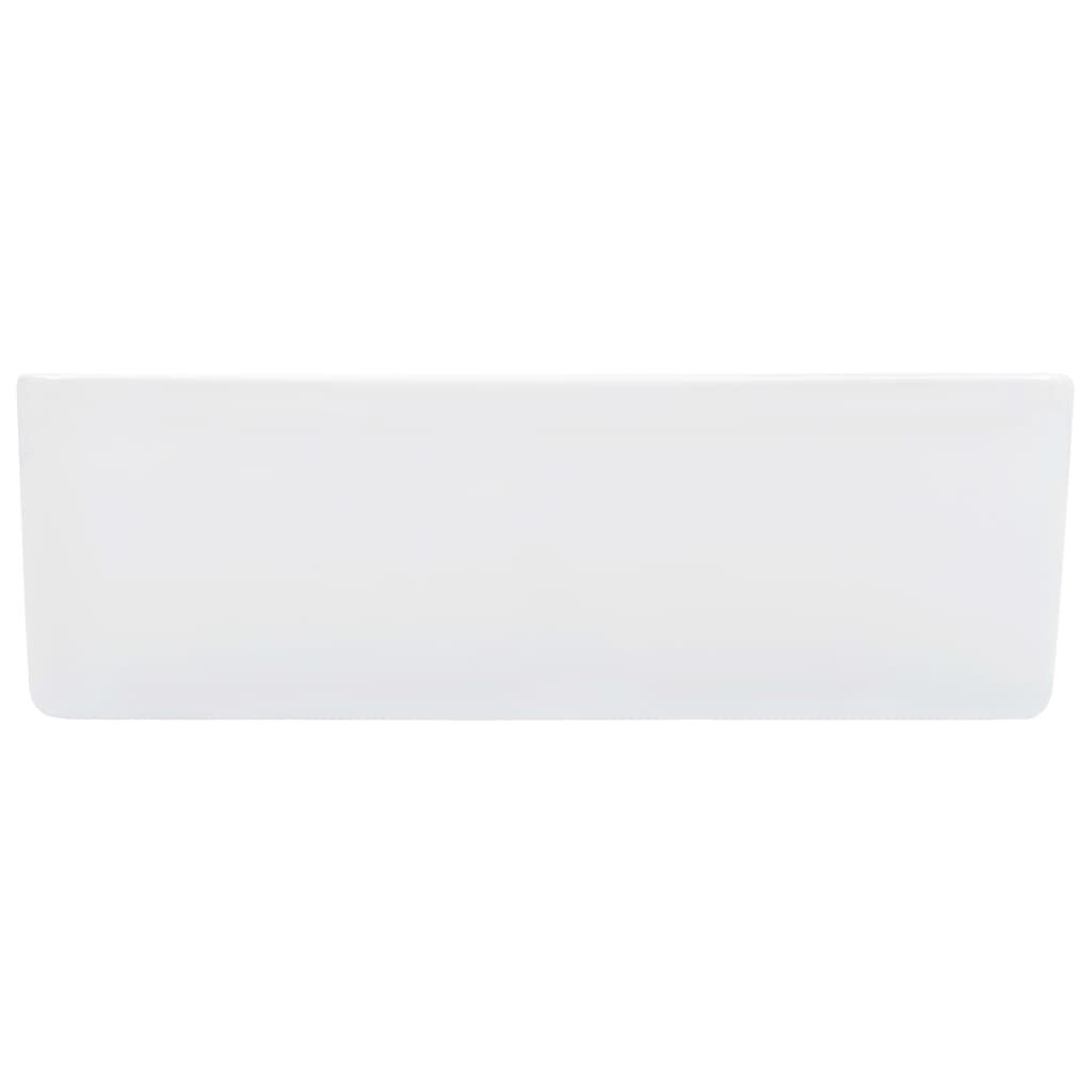 vidaXL Wastafel Wit 40x30cm - Nieuwstaat! 42% Korting
