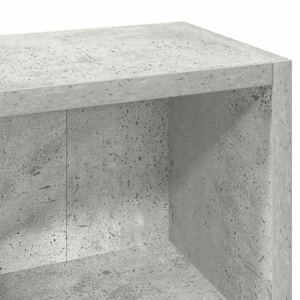 vidaXL CD-kasten Set (2) Betongrijs - Zo Goed Als Nieuw! 35% Korting