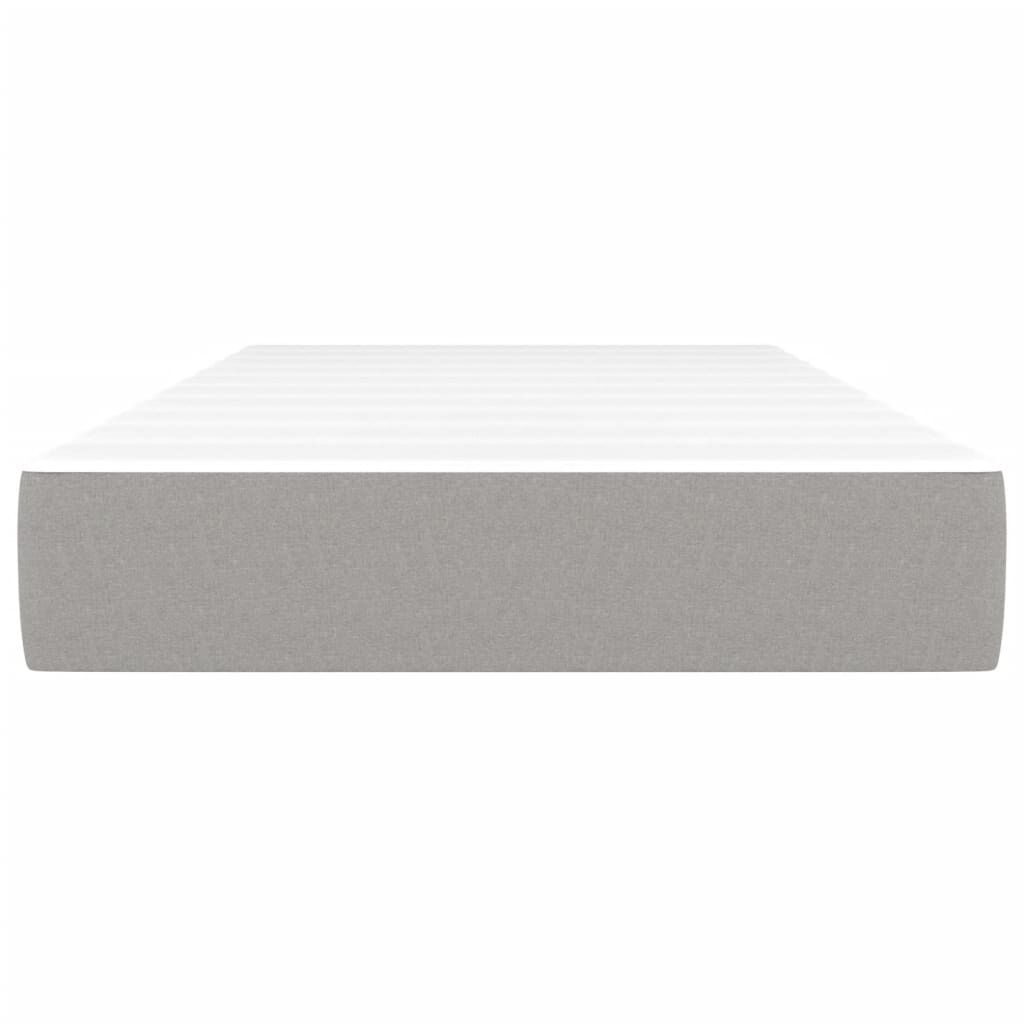 Pocketveringmatras 90x200 Lichtgrijs - 35% Korting!